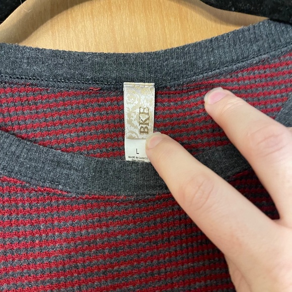 BKR striped thermal tee - Picture 3 of 4